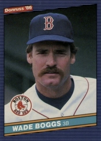 1986 Donruss #371 Wade Boggs Baseball Card