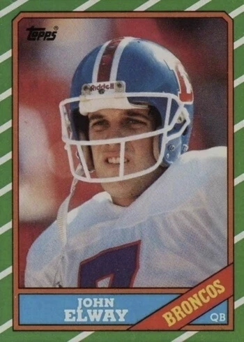1986 Topps #112 John Elway Football Card