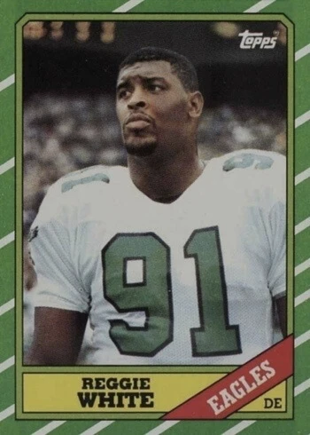1986 Topps #275 Reggie White Rookie Card