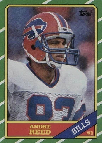 1986 Topps #388 Andre Reed Rookie Card
