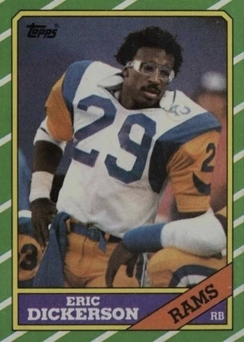 1986 Topps #78 Eric Dickerson Football Card