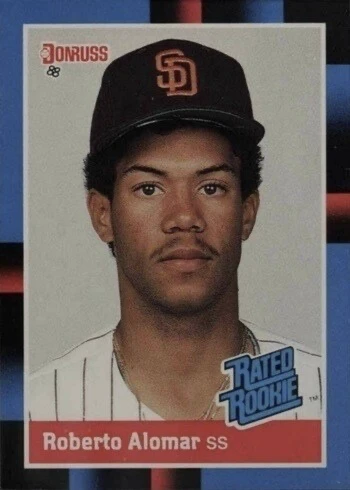 1988 Donruss #34 Roberto Alomar Rookie Card