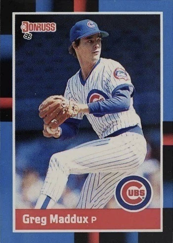 1988 Donruss #539 Greg Maddux Baseball Card