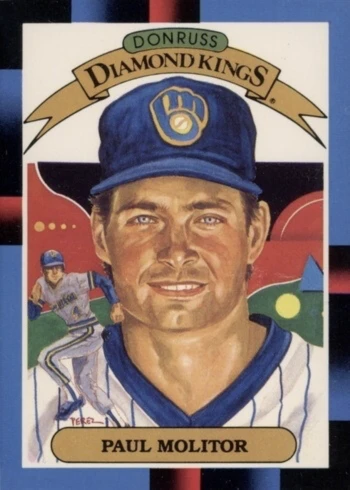 1988 Donruss #7 Paul Molitor Baseball Card