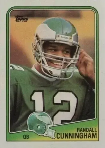 1988 Topps #234 Randall Cunningham Football Card