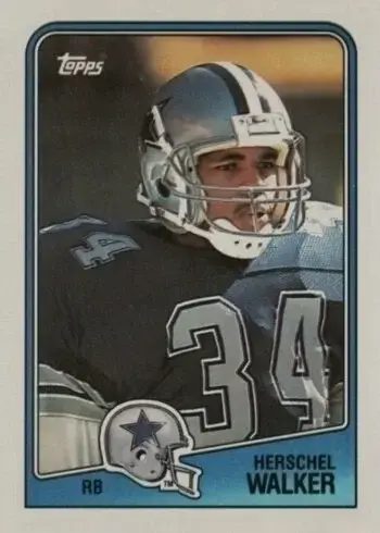 1988 Topps #261 Herschel Walker Football Card