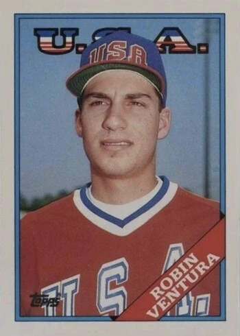 1988 Topps Traded #124T Robin Ventura Rookie Card