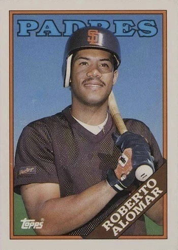 1988 Topps Traded #4T Roberto Alomar Rookie Card