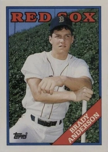 1988 Topps Traded #5T Brady Anderson Rookie Card