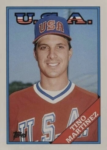 1988 Topps Traded #66T Tino Martinez Rookie Card