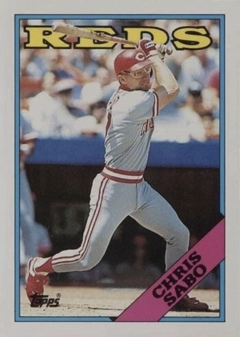 1988 Topps Traded #98T Chris Sabo Rookie Card