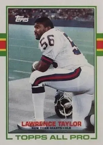 1989 Topps #166 Lawrence Taylor Football Card