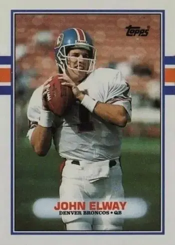1989 Topps #241 John Elway Football Card