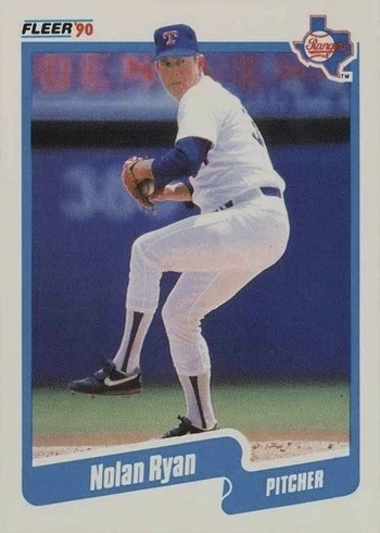 1990 Fleer #313 Nolan Ryan Baseball Card