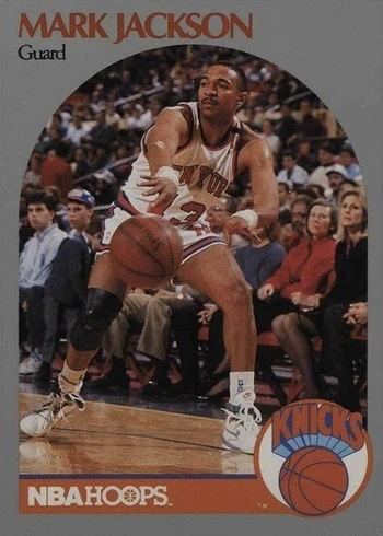 1990 Hoops #205 Mark Jackson Basketball Card