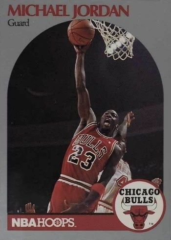 1990 Hoops #65 Michael Jordan Basketball Card