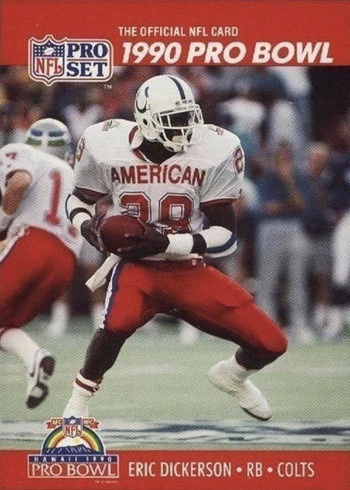 1990 Pro Set #338 Eric Dickerson Football Card