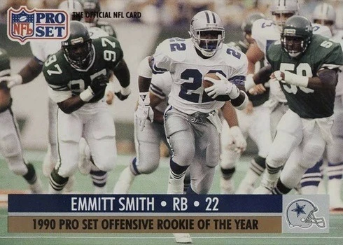 1990 Pro Set #800 Emmitt Smith Football Card