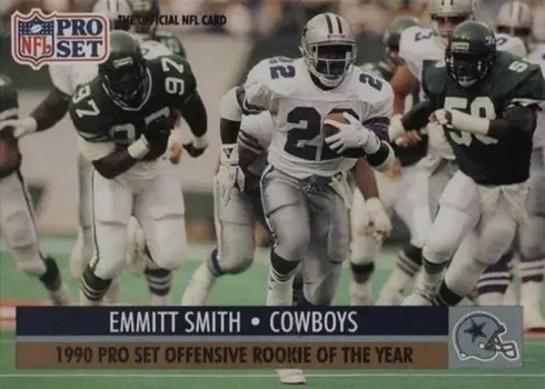 1991 Pro Set #1 Emmitt Smith Football Card
