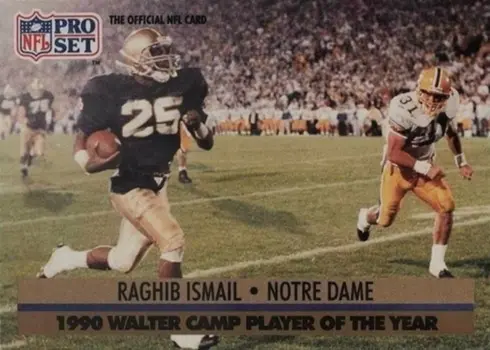 1991 Pro Set #36 Rocket Ismail Rookie Card