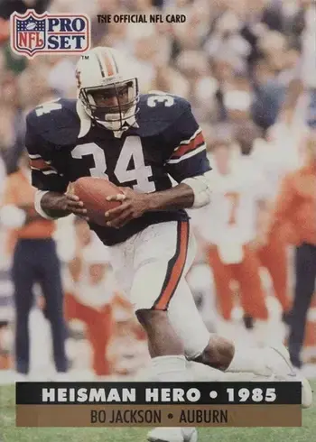 1991 Pro Set #42 Bo Jackson Football Card