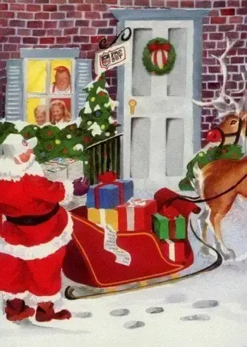 1991 Pro Set  Santa Claus Football Card