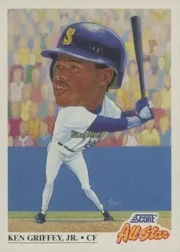 1991 Score #396 Ken Griffey Jr. Baseball Card