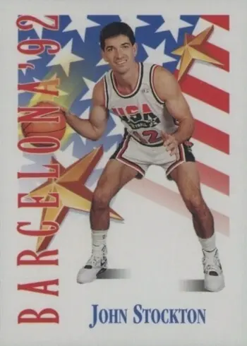 1991 SkyBox #539 John Stockton Basketball Card