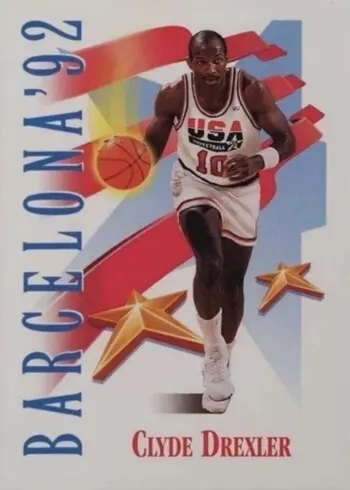 1991 SkyBox Clyde Drexler Basketball Card
