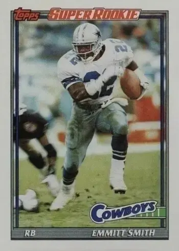 1991 Topps #360 Emmitt Smith Football Card