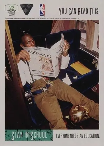 1991 Upper Deck #22 Michael Jordan Basketball Card