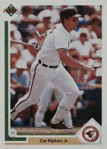 1991 Upper Deck #347 Cal Ripken Jr. Baseball Card