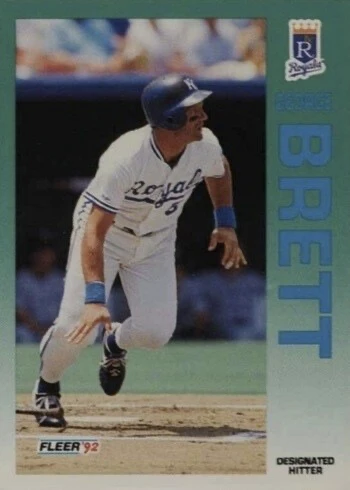 1992 Fleer #154 George Brett Baseball Card