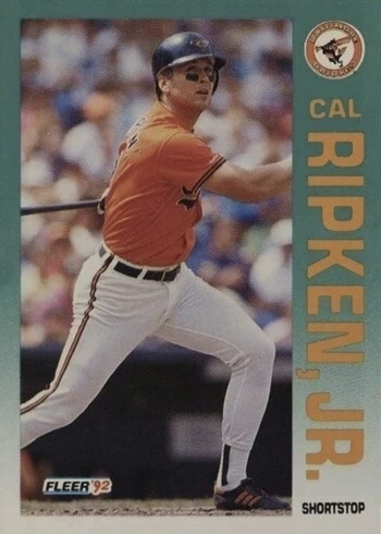 1992 Fleer #26 Cal Ripken Jr. Baseball Card