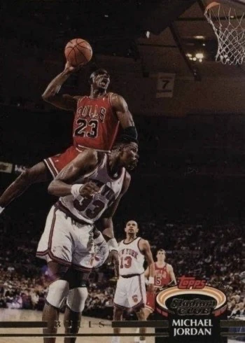 1992 Topps Stadium Club #1 Michael Jordan Basketball Card