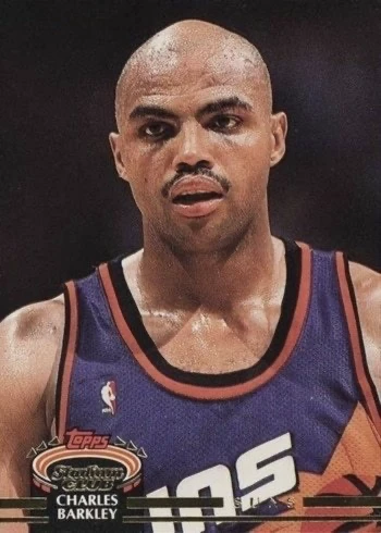 1992 Topps Stadium Club #360 Charles Barkley Basketball Card