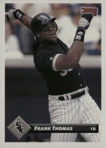 1993 Donruss #7 Frank Thomas Baseball Card