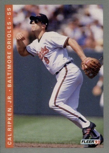 1993 Fleer #551 Cal Ripken Jr. Baseball Card