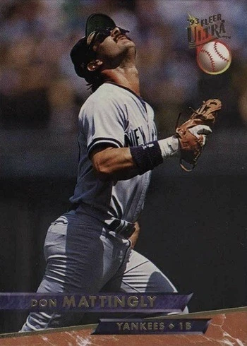 1993 Fleer Ultra #244 Don Mattingly Baseball Card