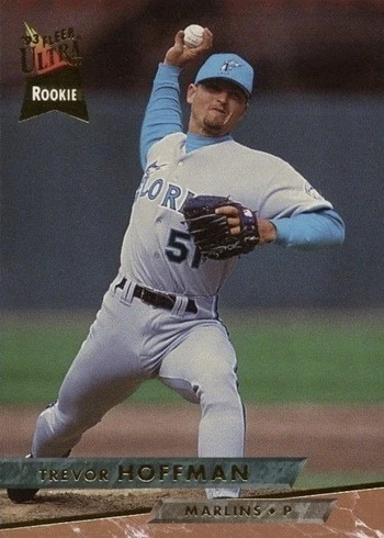 1993 Fleer Ultra #378 Trevor Hoffman Rookie Card