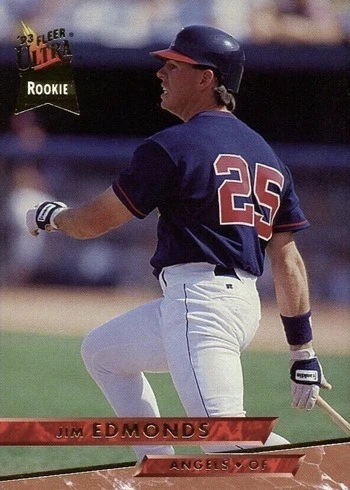 1993 Fleer Ultra #519 Jim Edmonds Rookie Card