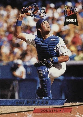 1993 Fleer Ultra #60 Mike Piazza Rookie Card