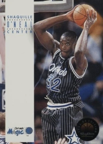 1993 SkyBox Premium #133 Shaq Basketball Card