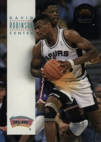 1993 SkyBox Premium #168 David Robinson Basketball Card