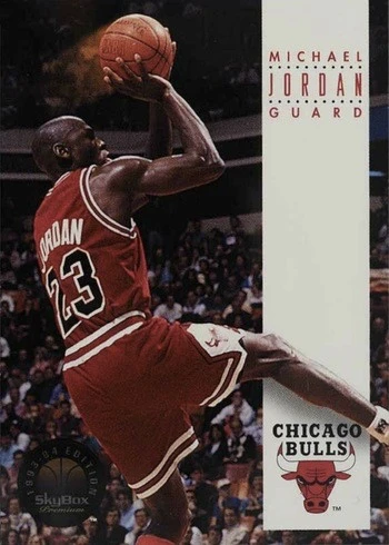 1993 SkyBox Premium #45 Michael Jordan Basketball Card