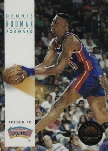 1993 SkyBox Premium #70 Dennis Rodman Basketball Card