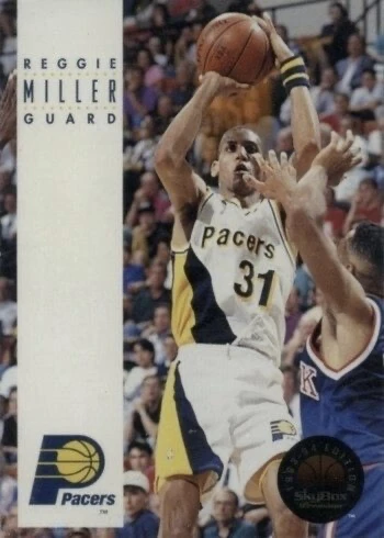 1993 SkyBox Premium #98 Reggie Miller Basketball Card