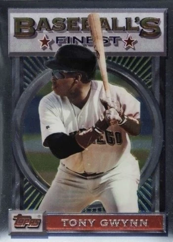 1993 Topps Finest #77 Tony Gwynn Baseball Card