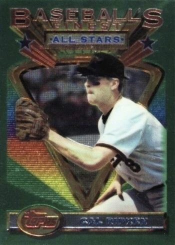 1993 Topps Finest #96 Cal Ripken Jr. Baseball Card