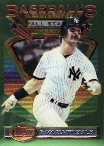 1993 Topps Finest #98 Don Mattingly Baseball Card